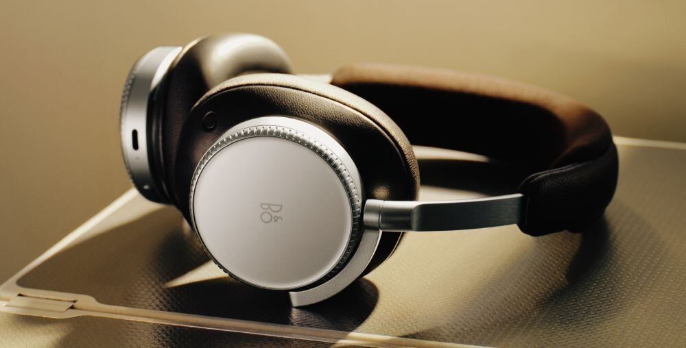Słuchawki nauszne BANG & OLUFSEN Beoplay H100 ANC Wodoodporne gladki zarysowania przyciski pokretla funkcje uzytkowanie