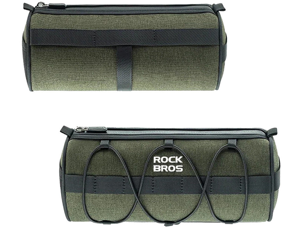 Torba rowerowa na kierownicę ROCKBROS 30110049001 zdjęcie lifestyle Lekka i poręczna waga wymiary