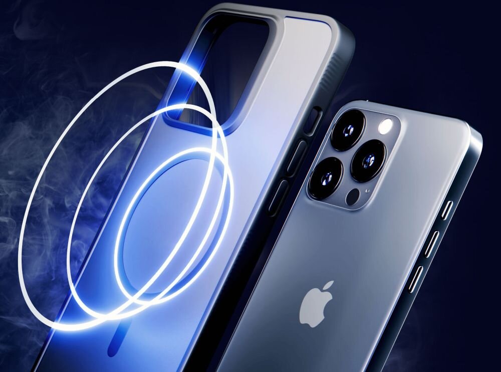 Etui XLINE Smoke Guardx bezpieczne komfortowe magsafe ladowanie kompatybilnosc