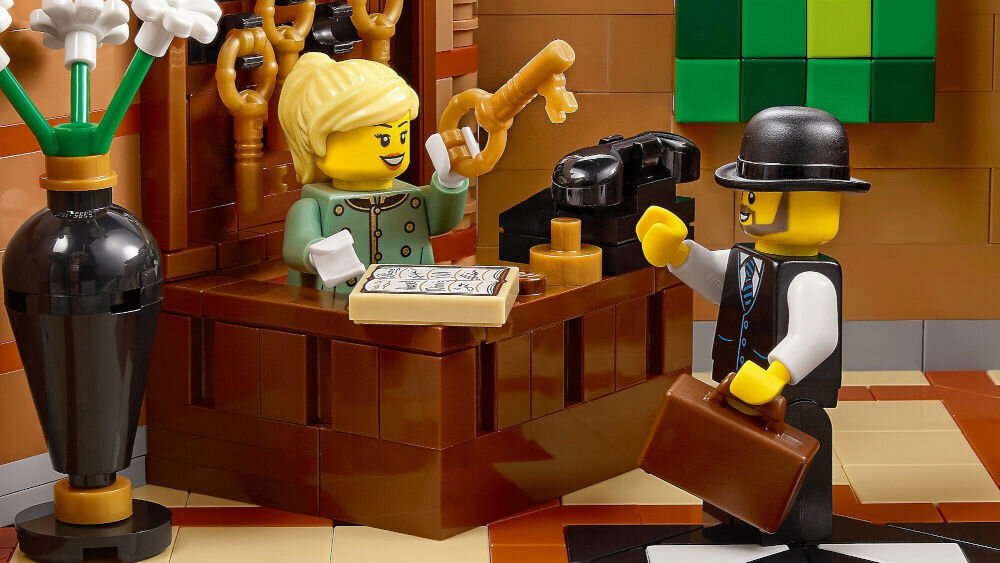 LEGO 10297 ICONS Boutique Hotel - спосіб відірватися від повсякденних турбот і розслабитися творчим шляхом - розслабтеся і забудьте про стрес