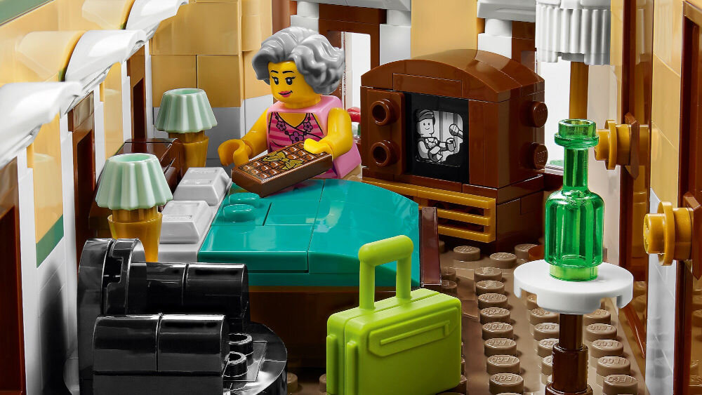 LEGO 10297 ICONS Boutique Hotel - можливість вільно інтерпретувати дизайн, додавати власні елементи та деталі, розвивати креативне мислення та дизайнерські навички