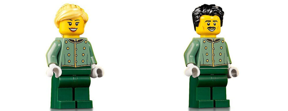 LEGO 10297 ICONS Boutique Hotel - приховані посилання на інші набори із серії LEGO® Modular Buildings - можливість поєднання різних моделей