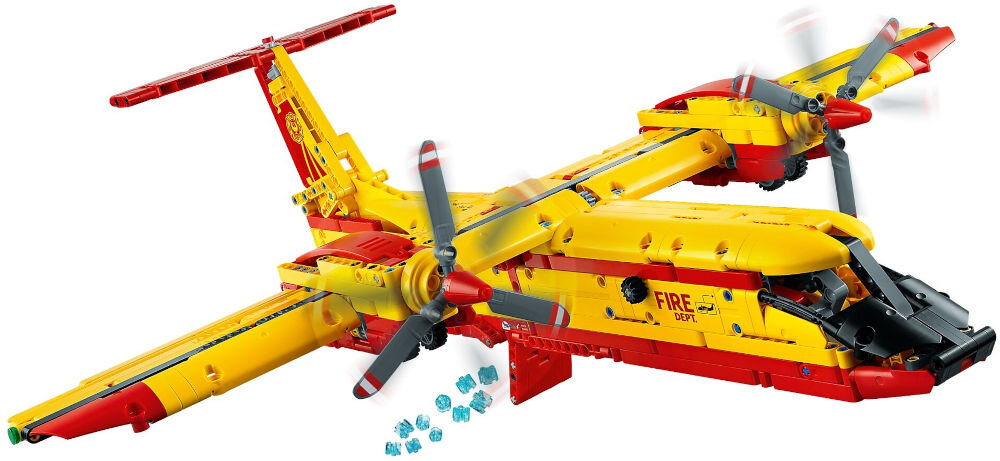LEGO 42152 Technic Samolot gaśniczy okazja do wspólnego spędzania czasu sposób, by zacieśnić więzi