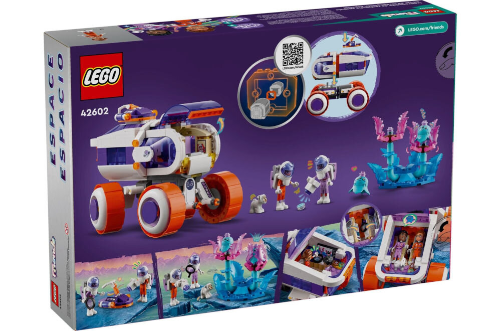 LEGO 42602 Friends Kosmiczny łazik badawczy prezent na każdą okazję – od urodzin po święta