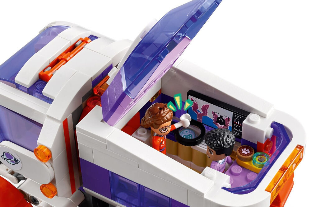 LEGO 42602 Friends Kosmiczny łazik badawczy nauka w ciekawym wydaniu
rozwija zdolności manualne,
kreatywność oraz umiejętność rozwiązywania problemów sposób
na wprowadzenie najmłodszych w świat nauki i technologii