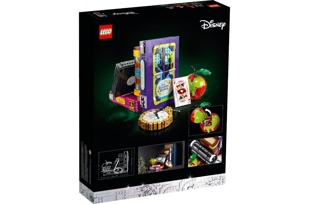 LEGO 43227 Disney Ikony złoczyńców 1540 elementów szczegółowe modele związane z najsłynniejszymi złoczyńcami Disneya satysfakcjonujące doświadczenie