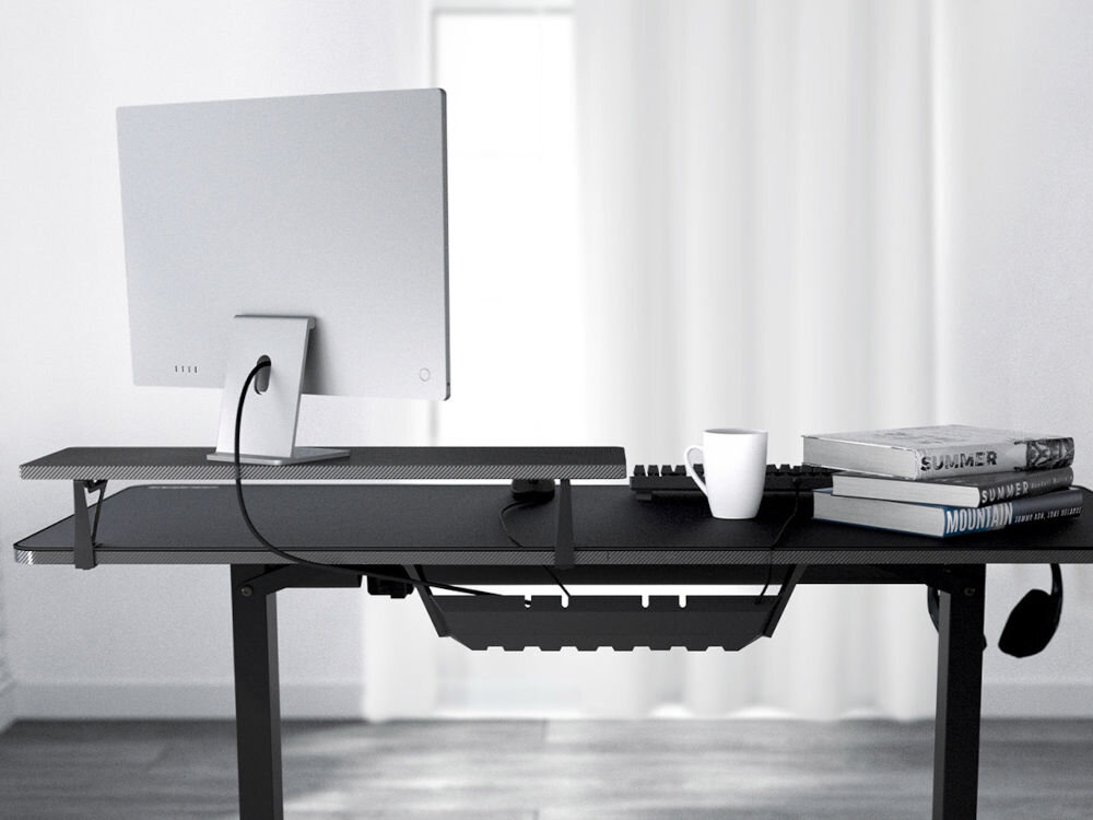 Biurko COUGAR E-Star 140 Czarny pionowa niezależna podstawa monitora