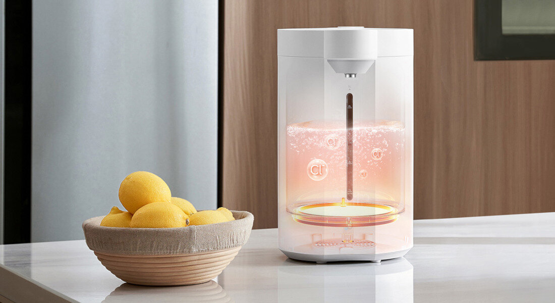 Dystrybutor gorącej wody XIAOMI BHR8993EU moc pojemność czas ustawienia temperatura zakres dostosowanie potrzeby oszczędność czasu