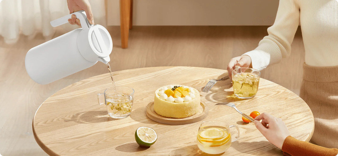 Termos XIAOMI Insulated Kettle połączenie styl technologia komfort użytkowanie minimalistyczny design rozwiązania techniczne pojemność