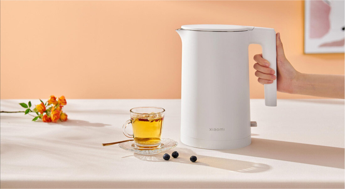 Czajnik XIAOMI Smart Kettle 2 Pro Bezpieczne użytkowanie 4 abezpieczenia elektryczne Automatyczne wyłączenie funkcja ochrony bezpiecznik zabezpieczenie przeciwporażeniowe