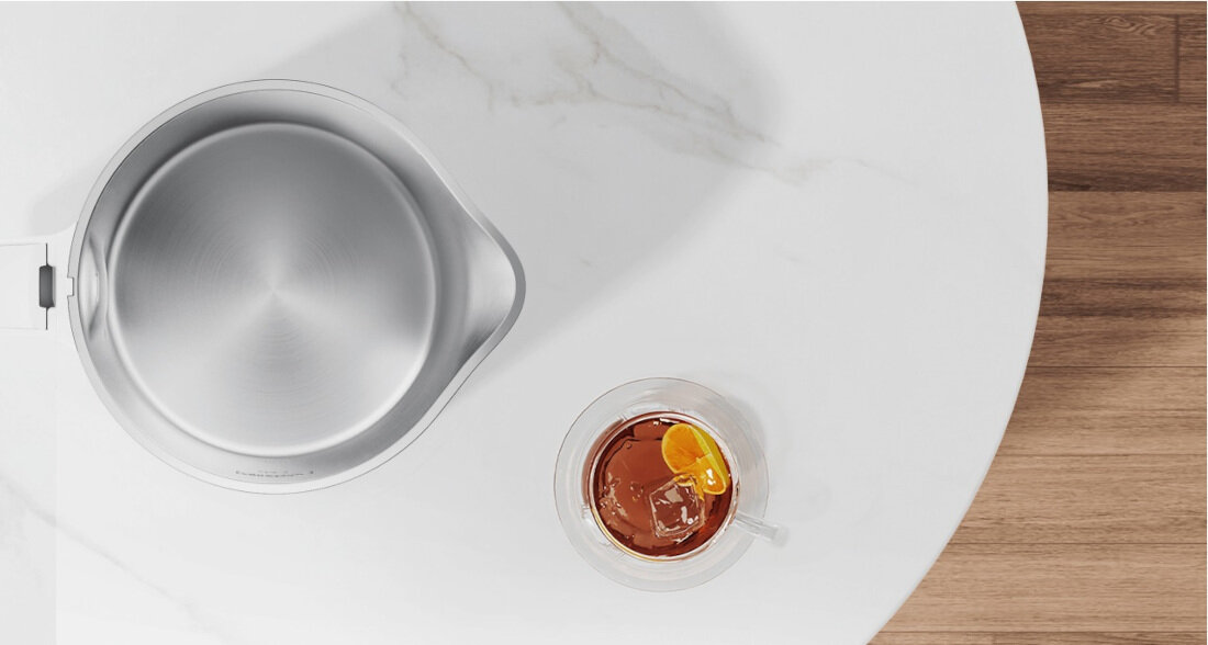 Czajnik XIAOMI Smart Kettle 2 Pro Trwała stal nierdzewna 304 wysoka jakość wykonanie rdza utlenianie jednoczęściowa konstrukcja higiena