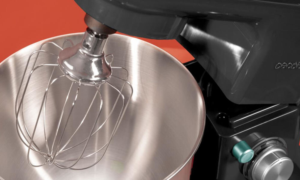 Robot kuchenny planetarny CECOTEC Cecomixer Merengue 1200 W ruch planetarny efektywne równomierne mieszanie składników łopatki poruszają się wokół własnej osi oraz wokół misy bez przywierania do ścianek misy szybki dokładny proces mieszania 