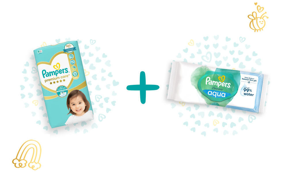 Pieluchy PAMPERS Premium Care 6 (128 szt)