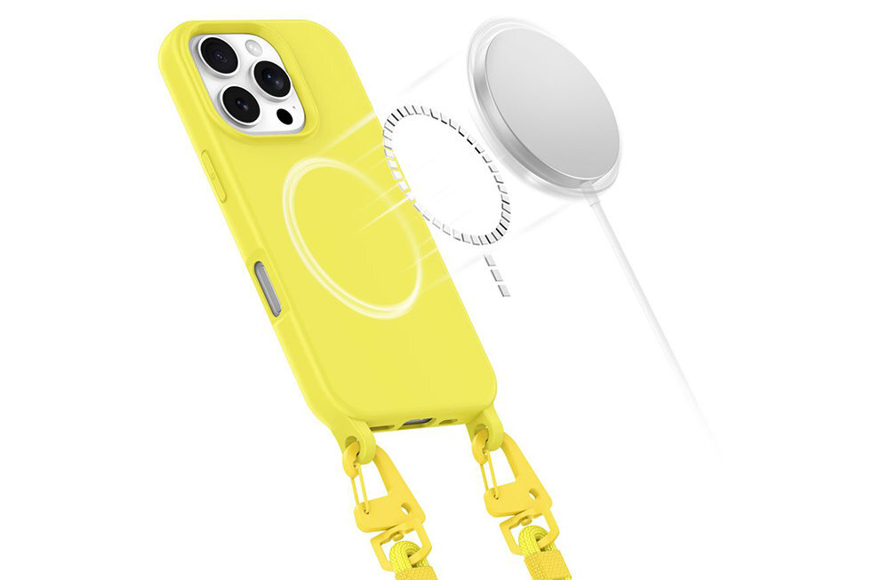 TECH-PROTECT MagNecklace magnesów MagSafe bezprzewodowe ładowanie korzystanie z dedykowanych akcesoriów stabilne połączenie z ładowarką jest w pełni kompatybilny