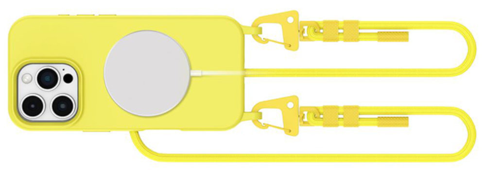 TECH-PROTECT MagNecklace podwyższona krawędź okalająca wyświetlacz moduł aparatu Materiał TPU otwory na porty i przyciski swobodny dostęp do wszystkich elementów sterujących