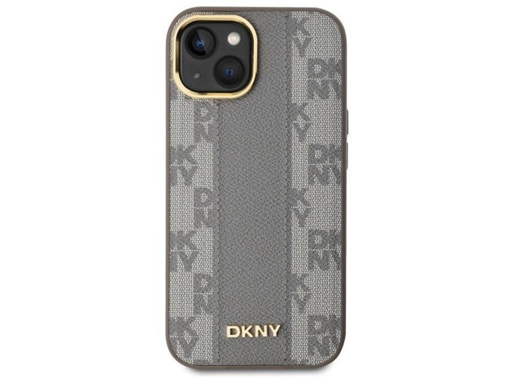 Etui DKNY Leather Checkered elastycznego materiału TPU uderzeniami, zarysowaniami i innymi uszkodzeniami ekoskóry odporna na ścieranie