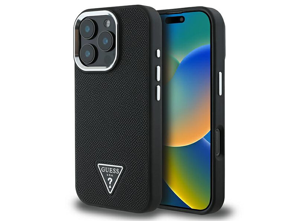 Etui GUESS Grained Triangle MagSafe
                pokrowiec case etui