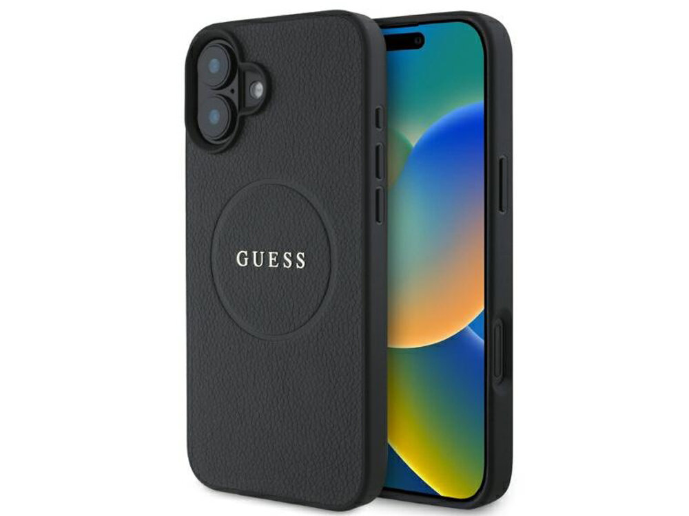 Etui GUESS Grained Gold Ring MagSafe
                pokrowiec case etui