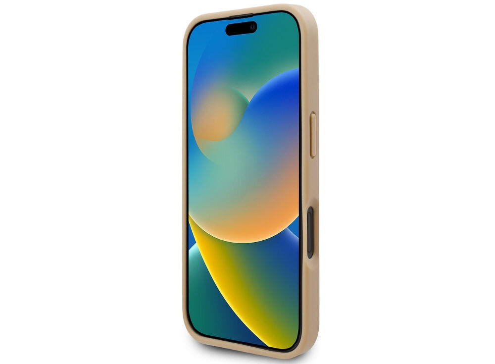 Etui KARL LAGERFELD Hot Stamp MagSafe do Apple iPhone 16 beżowy
            wytrzymała konstrukcja podniesione krawędzie materiały skóra ekologiczna poliwęglan TPU trwałość odporność