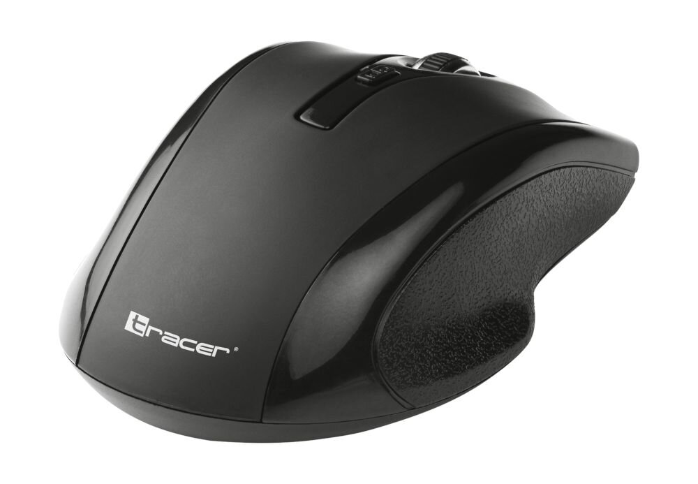 TRACER Deff RF Nano Siedem przycisków rolka przewijania Dodatkowe przyciski do nawigacji wstecz i do przodu zmiany DPI - mysz pod skosem na białym tle