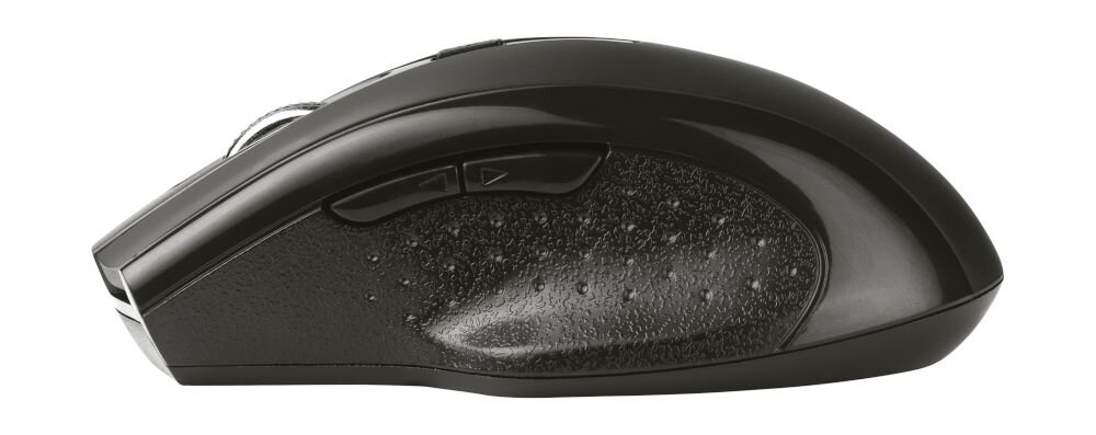 TRACER Deff RF Nano Symetryczna konstrukcja Tracer Deff RF Nano Black prawo-, jak i leworęcznych Uniwersalny kształt - mysz od lewej strony