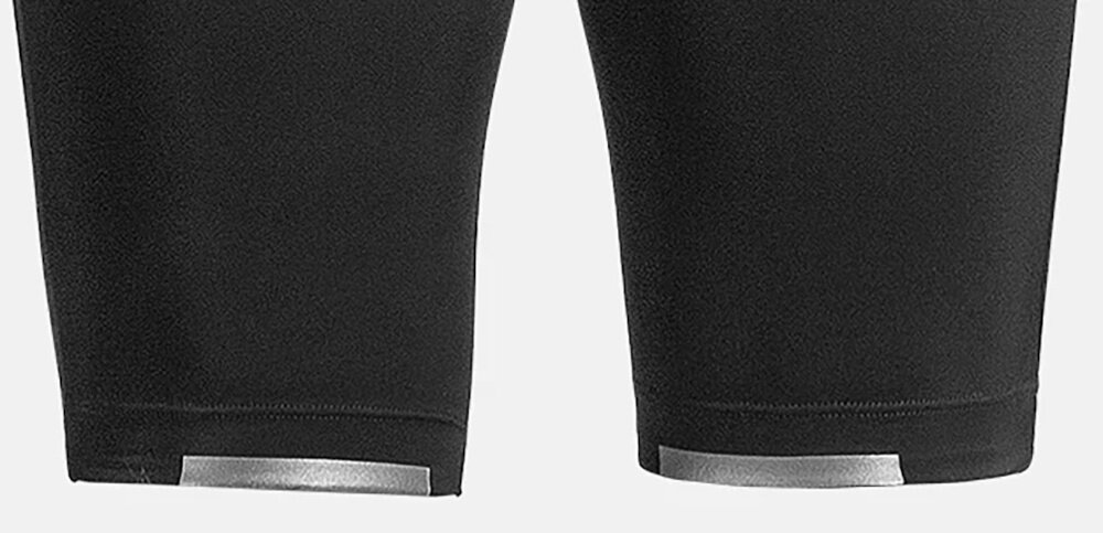 Spodenki rowerowe ROCKBROS RK20023XL rozmiar XXXL zintegrowane elementy odblaskowe paski logo widzocznosc po zmroku bezpieczenstwo