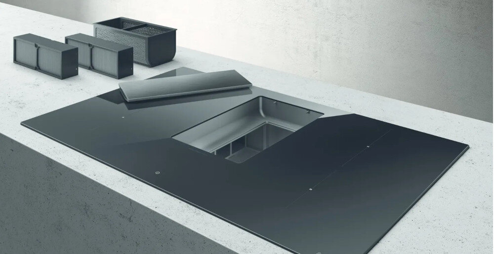 Płyta indukcyjna ELICA NikolaTesla Alpha B BL A 78 filtry Long Life niezawodność dlugie użytkowanie 5 lat łatwe wyjmowanie