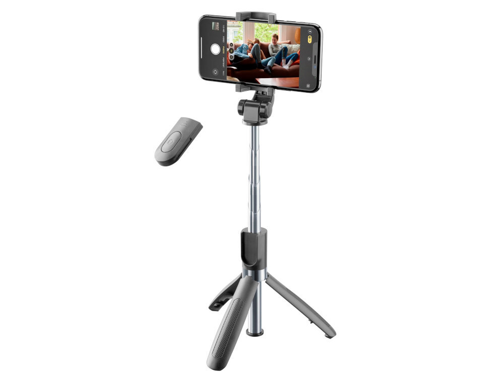 CELLULARLINE Tripod Freedom intuicyjna i szybka Bluetooth® wyjąć z uchwytu proste i komfortowe