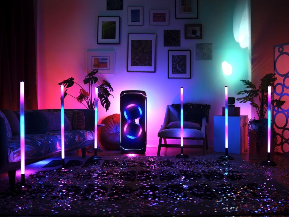 Party Light JBL Stick synchronizacja bluetooth