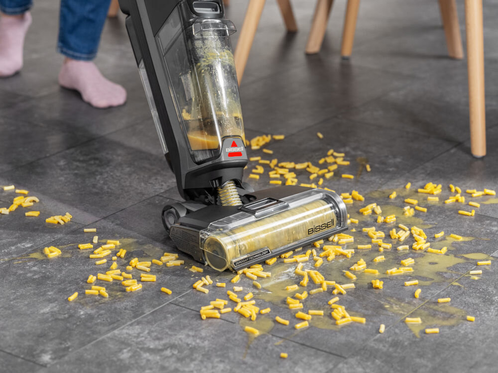 Odkurzacz BISSELL CrossWave OmniForce Edge Pro 4000N czyszczenie powierzchni do 240 m2 elastycznośc pracy bezprzewodowej swobodne sprzątanie wygoda efektywnosć