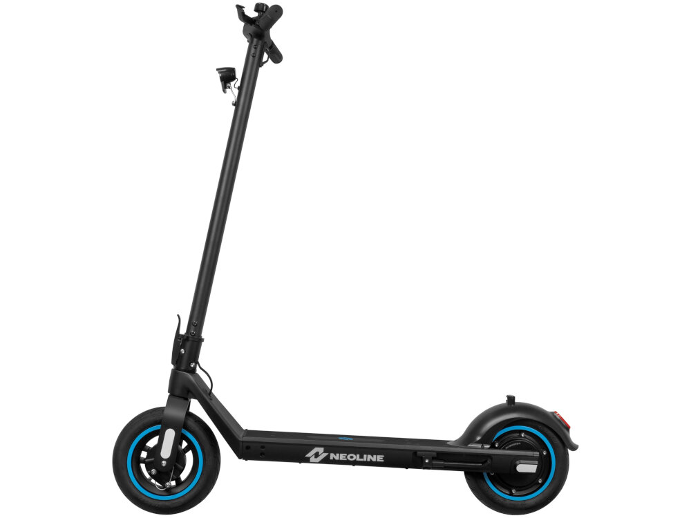 Hulajnoga elektryczna NEOLINE T26 Plus 55km 350W 10.5 Czarny trzy tryby jazdy ECO predkosc do 10 km/h STANDARD predkosc do 20 km/h DRIVE predkosc do 25-30 km/h