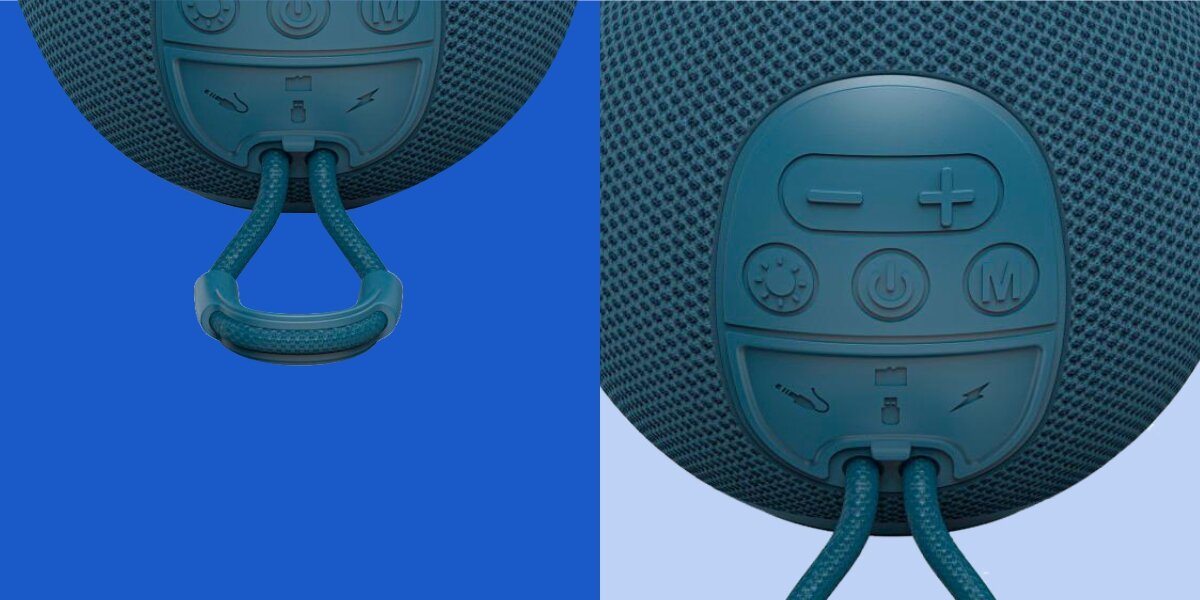 Głośnik mobilny HAMA Ballshape 3.0 - Intuicyjna obsługa, panel sterowania głośnika