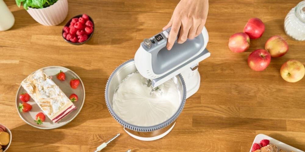 Mikser ZELMER ZHM2659 Supersilent moc 1400 W cicha praca wysoka wydajność minimalny poziom hałasu komfortowe gotowanie tworzenie dań poprawa komfortu pracy w kuchni