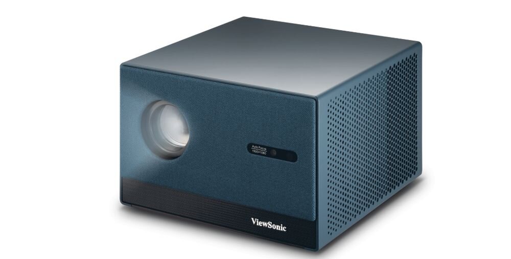 Projektor VIEWSONIC LX60HD Full HD, natychmiastowe włączenie, uruchamianie jednym kliknięciem, projektor na białym tle