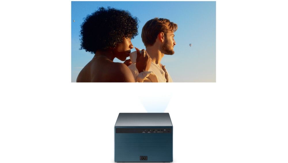 Projektor VIEWSONIC LX60HD Full HD, cyfrowy zoom 0,8X–1,0X, dopasowanie rozmiaru obrazu, projektor wyświetlający obraz na ścianie