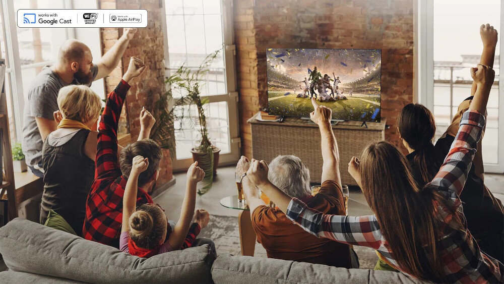 Telewizor TCL 85C75B - Bezprzewodowe połączenie