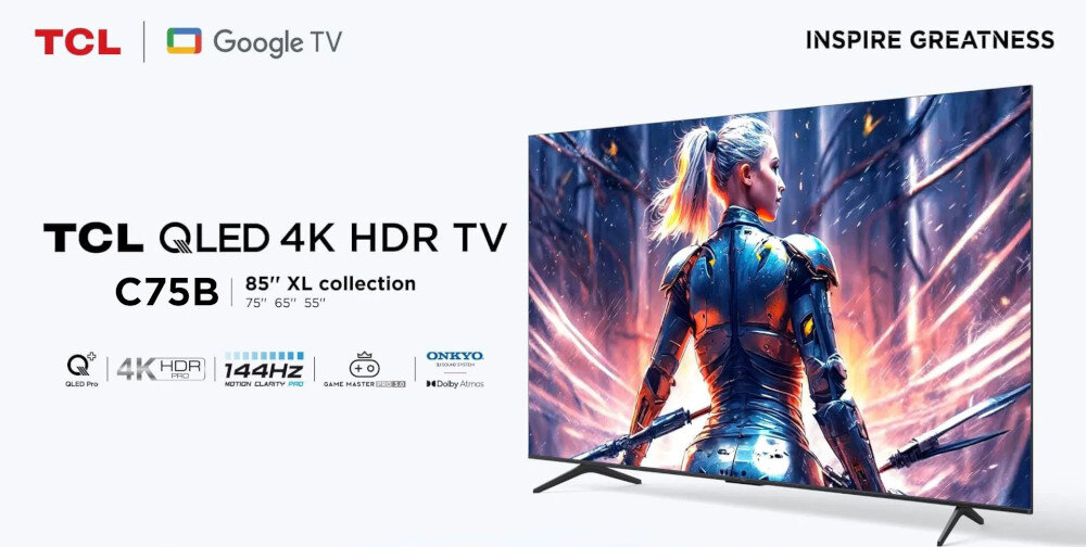 Telewizor TCL 55C75B - Obraz w innym wymiarze