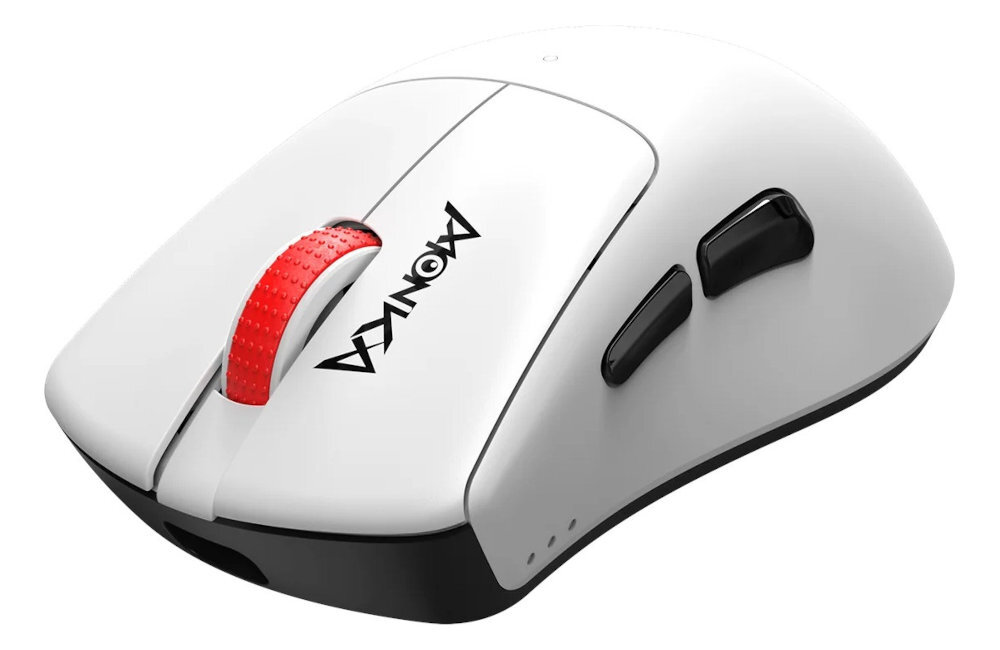 MARVO Monka Rapid Mysz bezprzewodowa lekkiej konstrukcji dopracowanemu designowi - myszka na białym tle