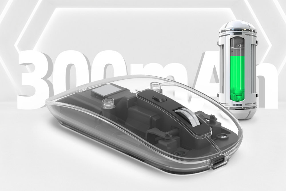 MARVO Prism B10 baterię 300 mAh zoptymalizowanemu systemowi zasilania