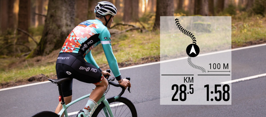 Licznik rowerowy SIGMA Rox 11.1 Evo Czarny widok treningowy 20 profili sportowych dostosowanie trening aplikacja dane kolory