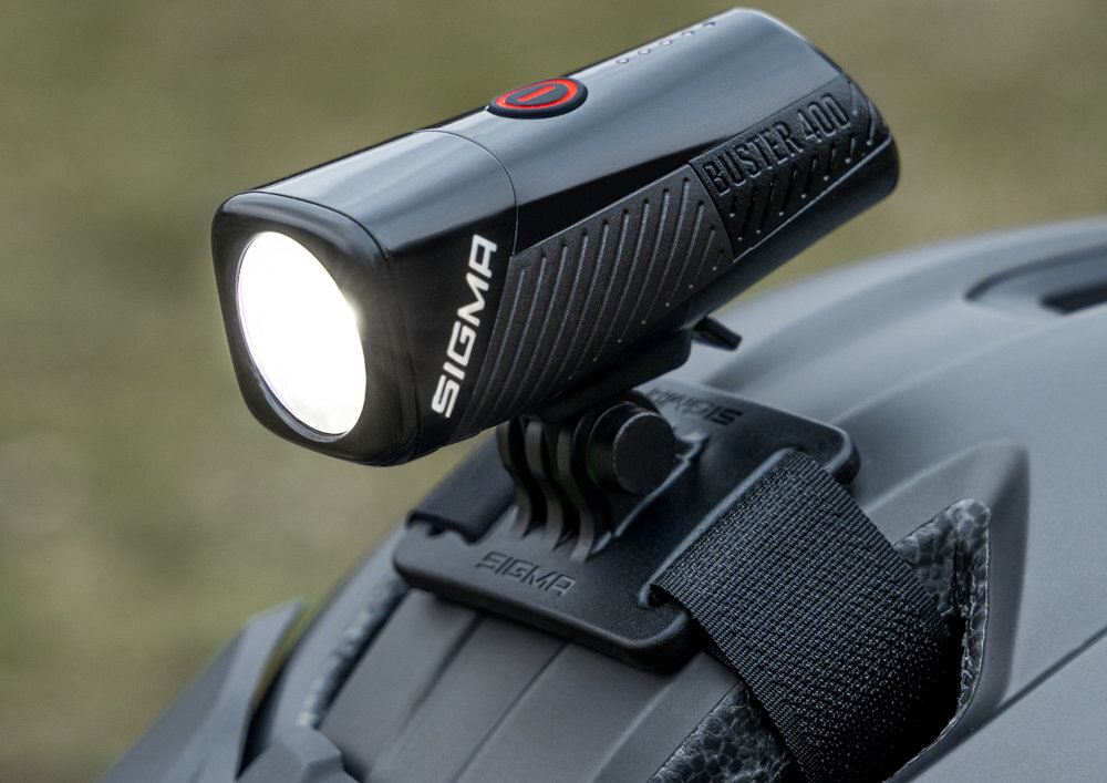 Zestaw lampek rowerowych SIGMA Buster 400 Set W RL 80 Komfort użytkowania pięć predefiniowanych profili świecenie Funkcja pamięci ustawienia użytkowanie