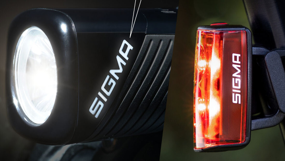 Zestaw lampek rowerowych SIGMA Buster 800 Set W RL 80 Potężne oświetlenie pełna widoczność zasięg moc