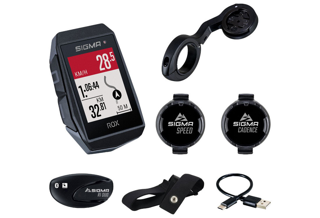Licznik rowerowy SIGMA Rox 11.1 Evo Sensor Set zestaw akcesoria komplet wyposazenie