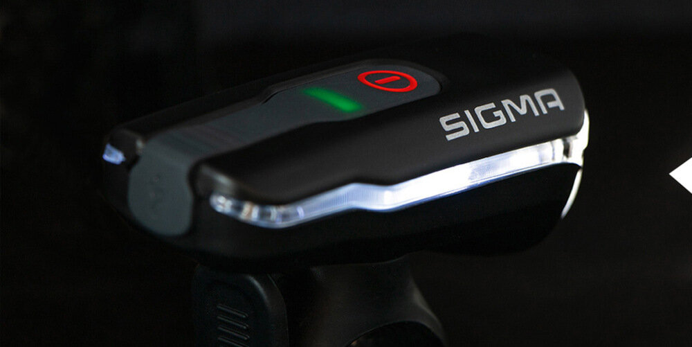 Zestaw lampek rowerowych SIGMA Aura 60 Nugget II bezpieczeństwo funkcja Light Guide