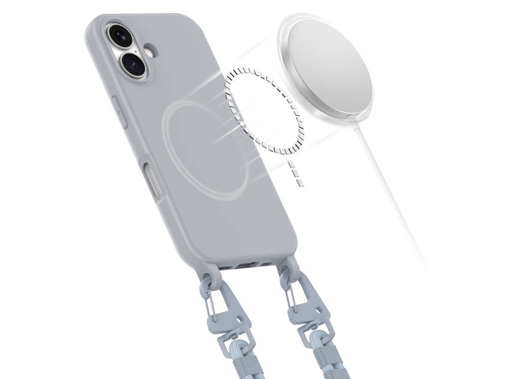 TECH-PROTECT MagNecklace magnesów MagSafe bezprzewodowe ładowanie korzystanie z dedykowanych akcesoriów stabilne połączenie z ładowarką jest w pełni kompatybilny