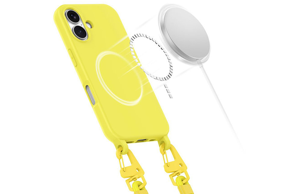 TECH-PROTECT MagNecklace magnesów MagSafe bezprzewodowe ładowanie korzystanie z dedykowanych akcesoriów stabilne połączenie z ładowarką jest w pełni kompatybilny