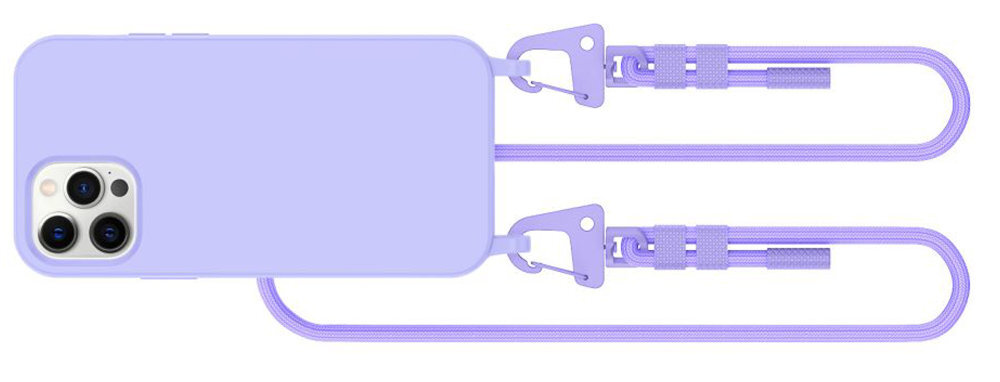 TECH-PROTECT MagNecklace podwyższona krawędź okalająca wyświetlacz moduł aparatu Materiał TPU otwory na porty i przyciski swobodny dostęp do wszystkich elementów sterujących