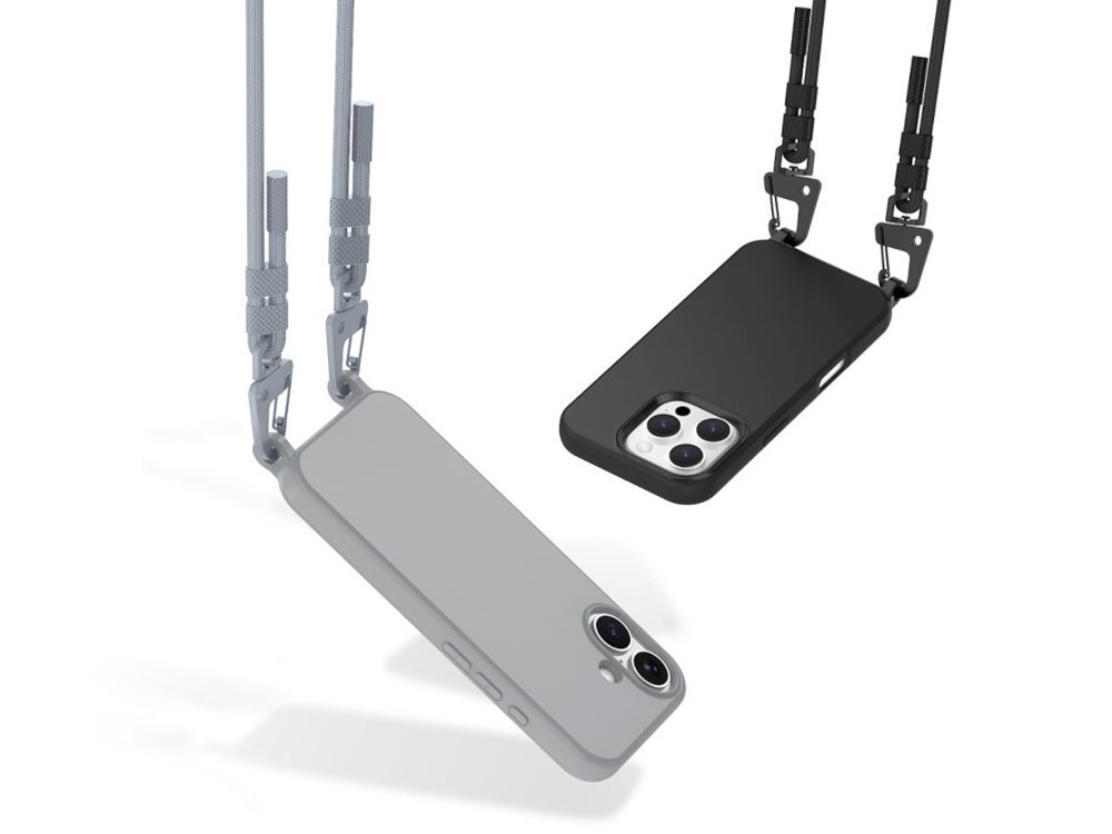 TECH-PROTECT MagNecklace smycz Odczepiany pasek wytrzymałych sznurków długość można regulować Mechanizm mocowania fotografowania, nawigacji czy w zatłoczonych miejscach