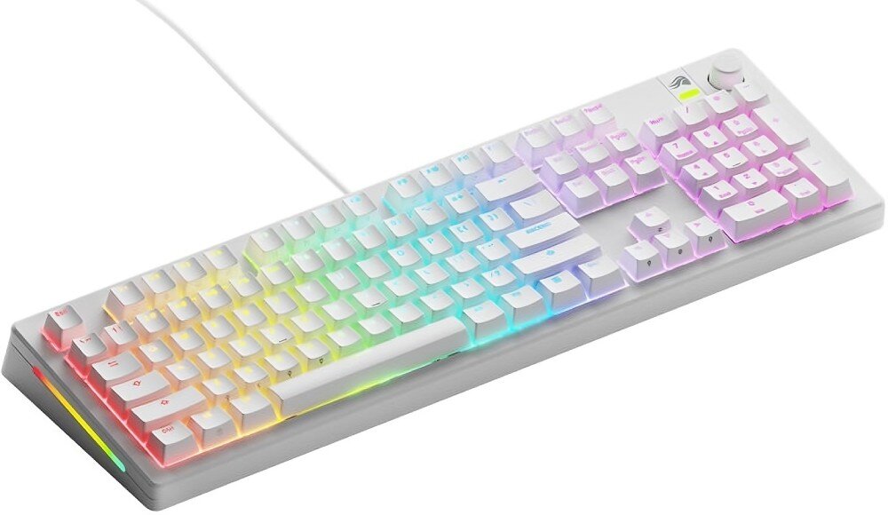 Klawiatura GLORIOUS GMMK 3 Prebuilt 100% Biały opis