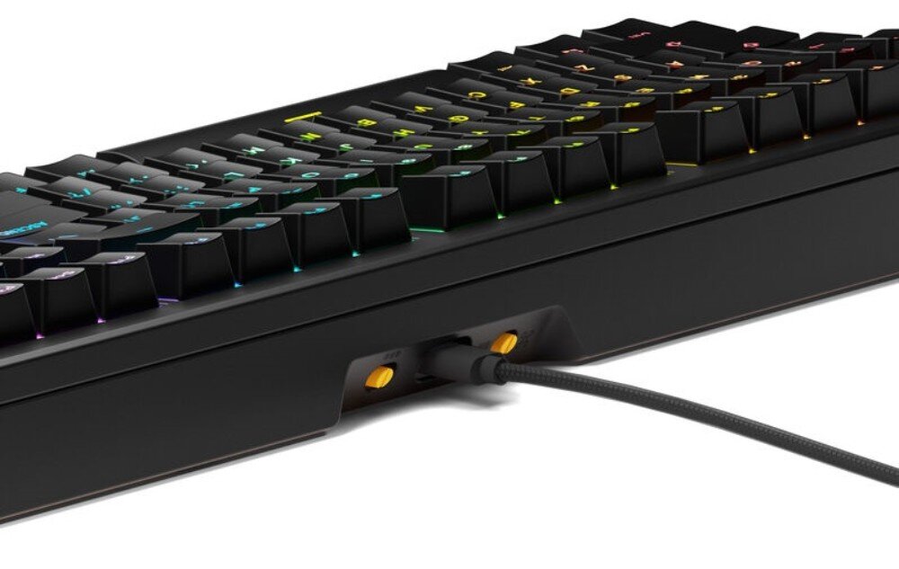 Klawiatura GLORIOUS GMMK 3 Prebuilt 100% Czarny pokrętło funkcje podświetlenie RGB regulacja głośności